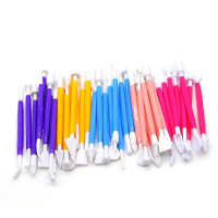 8 pcs Flower Sugar Craft Modelling Tools Clay Fondant Cake Decorating Tool