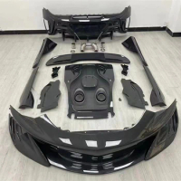 For McLaren 540C/570S Upgrade 600LT Real Carbon Fiber Front Lip Rear Diffuser Bumper Side Skirt Spoiler Hood Body Kit