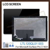 Original New For Microsoft Surface Pro 3 1631 Pro 4 1724 Pro 5 1796 LCD Touch Screen Display Digitizer Assembly LTL120QL01 003