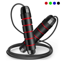 Weighted Speed Jump Rope Steel Wire Skipping Rope Exercise Adjustable Jumping Rope Workout Training Home Sport Fitness Equipme