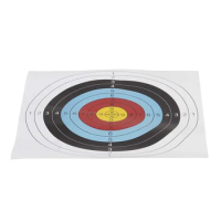 Hot Sale 10Pcs Archery Target Paper Face 40x40cm For Arrow Bow Practice Training Outdoor Aim Stickers Shot Accessories