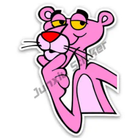 Pink Stickers Panther vynil Decal Car Accessory Cars Products Truck Accessories Interior Decoration Electric Tuning Jdm Stickers
