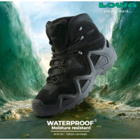 Hiking outdor tactical boots lowa mid-bots 6 inch tactical shoes best quality