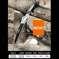 AIRAJ Hand Folding Saw Gergaji Kayu Lipat Camping Portable SK5 Steel Medium