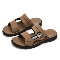 PROMO TERMURAH Sandal Pria Fashion / Sandal Selop / Sandal Slop Pria / Sandal Pria Keren / Sandal Vi