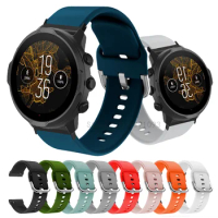 24mm Silicone Smart Watch Strap For Suunto 7 Wristband Bracelet For Suunto 9/9 Baro/Spartan HR Baro New Sport Strap Accessories