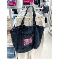 Tas Colorbox Shoulder Jeans Pink