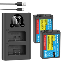 2000mAh EN-EL25 Battery For Nikon Z50 Z30 ZFC MH-32 with LED dual channel charger