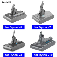 Dadolii for Dyson V6 V7 V8 V10 Series SV12 DC62 SV11 SV10 Handheld Vacuum Cleaner Spare battery Replacement Battery for Dyson