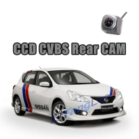 Car Rear View Camera CCD CVBS 720P For Nissan Pulsar 2009~2014 Reverse Night Vision WaterPoof Parking Backup CAM