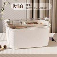美甲工具收納盒甲油膠指甲油飾品可放光療機大容量專業桌面收納箱