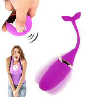 Panties Wireless Remote Control Vibrating Eggs Wearable Silicone Kegel Balls Vibrator USB Rechargeable Adult Sex Toys For Women