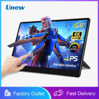 15.6 inch Touch Portable Monitor for PC 4K UHD 3840*2160 Laptop Extra Screen Display Xbox PS4 Switch Raspberry Pi Gaming Monitor