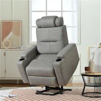Power Lift Recliner Chair for Elderly,Recliner Chair for Living Room,Modern Reclining Sofa Chair,Side Pocket,USB Charge Port