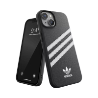 Adidas Mobile Case Casing iPhone 14 Adidas Samba 3 Stripes Moulded TPU Soft Case - Black White