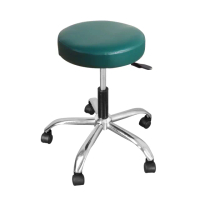 【LOGIS】M&amp;M圓凳質感鐵腳工作椅(美髮椅 吧檯椅 休閒椅 美容椅)