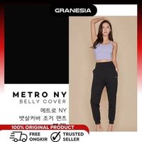 STL Metro NY Belly Cover Jogger Pants|Celana Olahraga Lari Jogging Wanita S Black