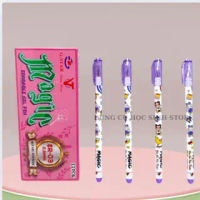 Hộp 12 cây bút gel Xóa Được ngòi kim cương ER03 hiệu GSTAR (Mực xanh, tím)