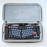 Portable Carrying Case for Keychron V8 V10 Q8 Q10 K11 K15 Pro Alice Keyboard Case Hard Bag Box
