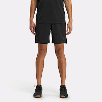 Reebok Speed Short 4.0 [100075778] 男 短褲 運動 修身 口袋 舒適 黑