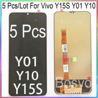 WholeSale 5 Pieces/Lot For Vivo Y01 LCD Screen Display With Touch Digitizer Assembly Y10 Y15S Y12A Y20i Y15A