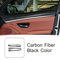 belook แถบตกแต่งขอบประตูรถยนต์ ลายคาร์บอนไฟเบอร์ สำหรับ BMW 5 Series F10 2011-2017 อุปกรณ์ตกแต่งภายใ