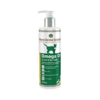 【NAS】Natural Animal Solutions100%天然草本系列保健品- Omega 3, 6 & 9鱈魚肝油 (貓) 200ml(購買第二件贈送寵物零食x1包)