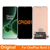 AMOLED Original 6.74'' For OnePlus Nord 3 CPH2491 LCD Display Touch Screen Digitizer Assembly