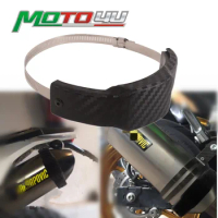 For HONDA CB300F CB400F CB500F CB500X CB 100MM-140MM Motorcycle Oval Exhaust Protector Can Cover Universal Fit