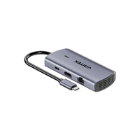 uHub H6+ ฮับ Type-C 6-in-1 รองรับชาร์จไว PD 100W ตัวแปลง USB-C Hub ต่อจอแยก/ต่อพ่วง สำหรับ MacBook i