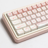 ปุ่มกด PBT, ชุดปาร์ตี้, ลูกแมวและปุ่มกดแมว MAO Hight, ดีไซน์น่ารัก, การระเหิด MAC, เหมาะสำหรับ HI75,