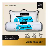 The Luxe Paket Bantal &amp; Guling -- Set Pillow &amp; Bolster The Luxe MicroFeel
