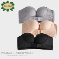 WACAO - Bra Busa Tebal Tanpa Kawat  || Push Up Bra 3 Pengait Cup A Ukuran 32-36 Nyaman Bh A1 Kemben