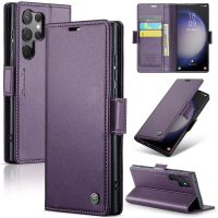 Sarung Dompet Kulit Flip, ActiveCaseMe, untuk Samsung Galaxy S23 Ultra, S22 Plus, S21, S20 FE, S10, 