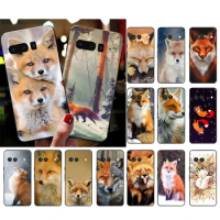 Phone Case for Google Pixel 8 7 Pro 7a 6A 6 Pro 5A 4A 3A Pixel 4 XL Pixel 5 6 4 3 3A XL Fox Fox Case Funda
