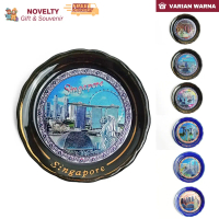 Souvenir magnet kulkas keramik Singapura oleh oleh Singapura