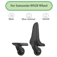 For Samsonite W028 Universal Wheel Trolley Case Wheel Replacement Luggage Pulley Sliding Casters Slient Wear-resistant Repair