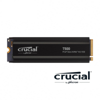 美光 Micron Crucial T500 1TB 含散熱片 PCIe NVMe M.2 SSD CT1000T500SSD5