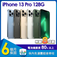 【福利品】蘋果 Apple iPhone 13 Pro 128G 6.1吋智慧型手機 (贈充電配件組)