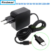 45W USB-C type C ac power adaper laptop charger for Acer Spin 7 SP714-51 Swift 7 SF713-51 SF714-51T EU Plug