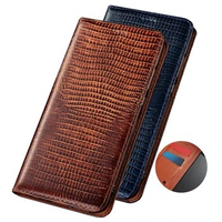 Lizard Real Leather Magnetic Holster Card Holder Case For iphone 13 Pro Max/iphone 13 Pro/iphone 13 Mini/iphone 13 Phone Bag