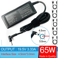 19.5V 3.33A 65W Laptop Ac Adapter Charger For HP Split Spectre 13 13-3 13-4 13-h 13-g 13-m 13t-m 15-