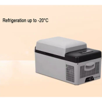 Ice Box Camping 20L Car Refrigerator Mini Fridge Freezer Portable Compressor Cooler 12/24V DC