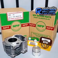 SILINDER BLOK PAKET BLOK PISTON + PISTON KIT NPP PISTON STD OVERSIZE 0.50 1.00 1.50 2.00 VARIO 110 O