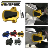 SEMSPEED adv150 Motorcycle Accessories Modified CNC ADV 150 Engine Guard Cover Pad Protector For Honda ADV150 ADV 150 2019 2020