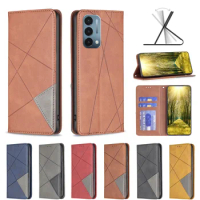 Luxury Wallet Magnetic Buckle Flip Leather Case for Oneplus Nord N200 5G 10 Pro 5G Cover Phone Case Card Slots Shockproof Case