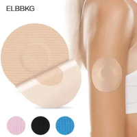 5/10/15/20Pcs Freestyle Adhesive PatchesWaterproof Libre Sensor Covers Flesh Flexible CGM Patches Without Glue in The Center