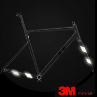 Reflective Frame Stickers for Mountain Bike MTB Road Bike Bicycle Cycling Decals