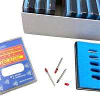 Dao máy cắt dập, dao cắt bìa máy chạy rập lưỡi dao 0.25mm hộp 5 cái