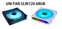 【最高現折268】聯力 積木風扇UNI FAN SLIN120 ARGB單顆/黑SLIN120-1B/白SLIN120-1W